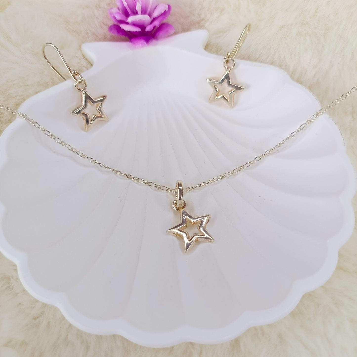 Collar + Arete de Estrella