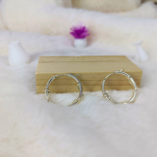 Argollas Elegantes en Plata