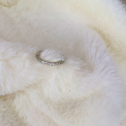 Anillo Eternity con Circonitas en Plata