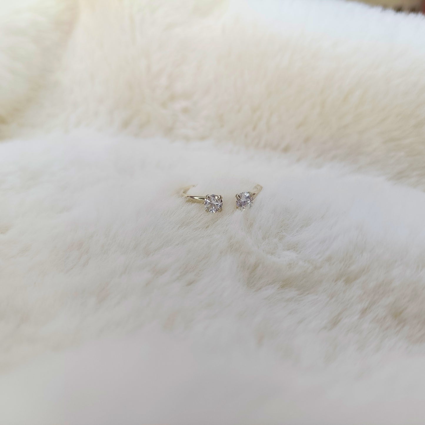 Anillo Brillante Dual