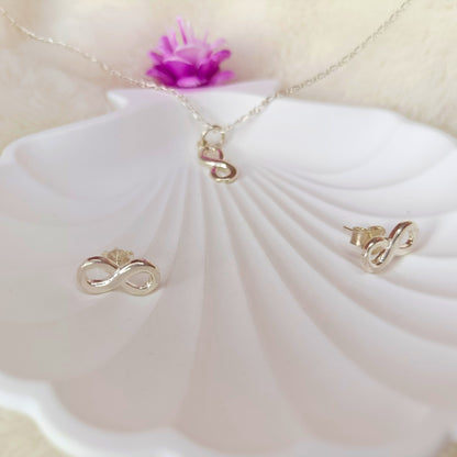 Collar + arete Inifinito