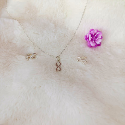 Collar + arete Inifinito